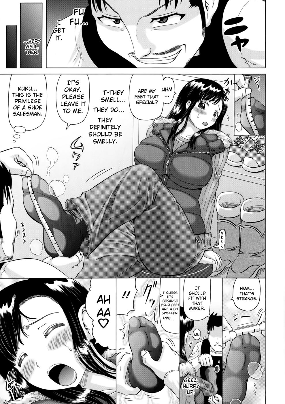 Hentai Manga Comic-The Shoe Salesman's Vice-Read-3